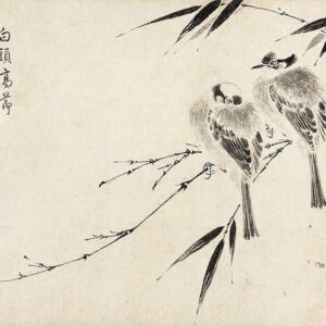 Sumi-e: Ocellets a la natura